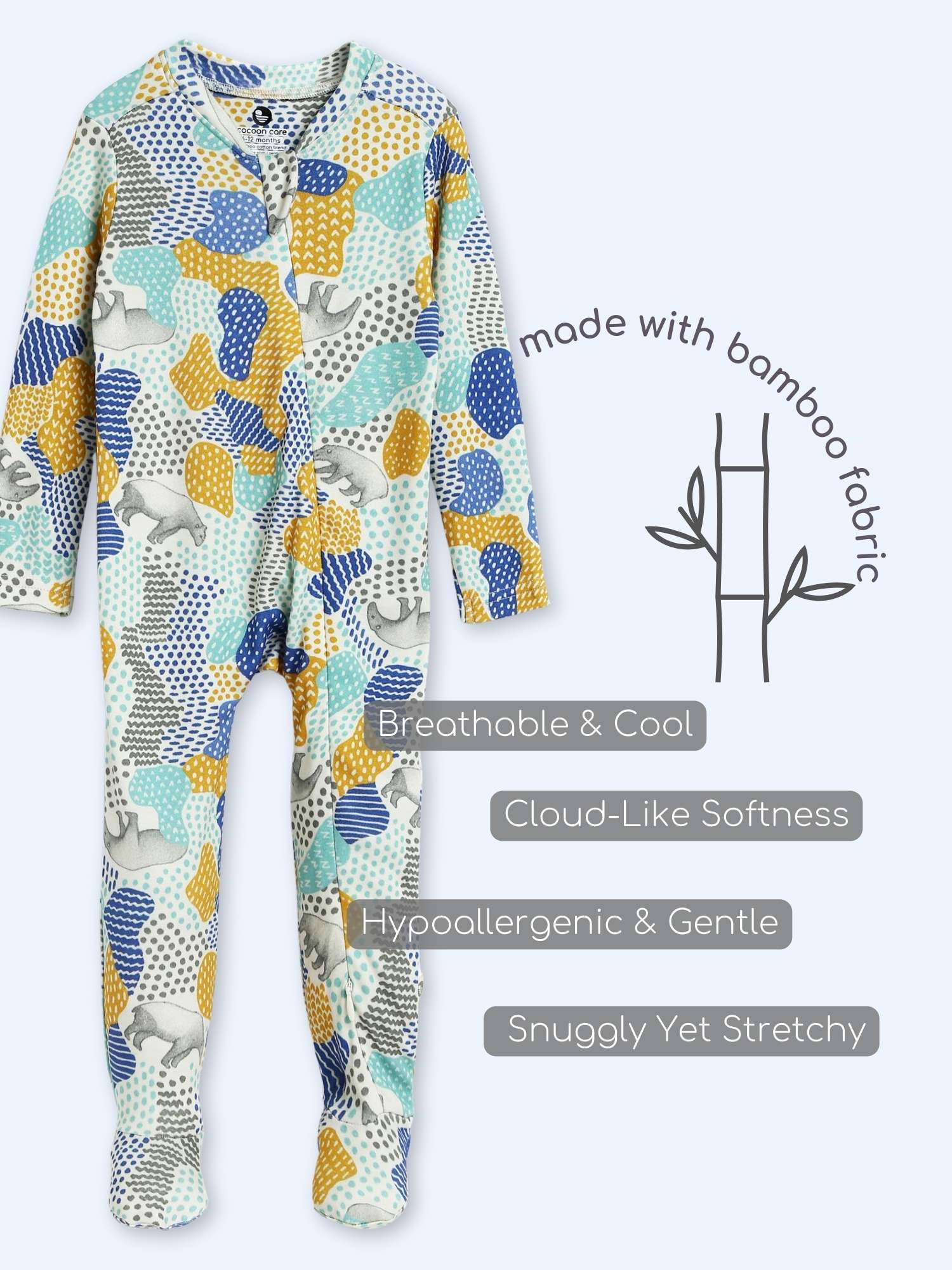 Bamboo Footed Sleepsuit