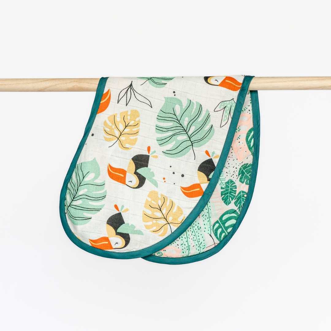 bamboo muslin burp cloth