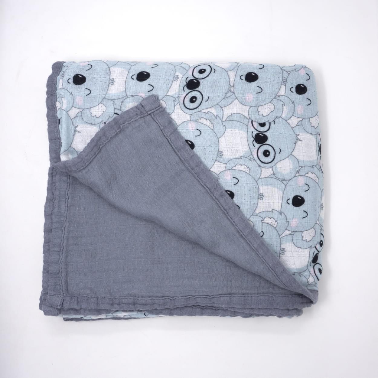 bamboo muslin double sided baby blanket