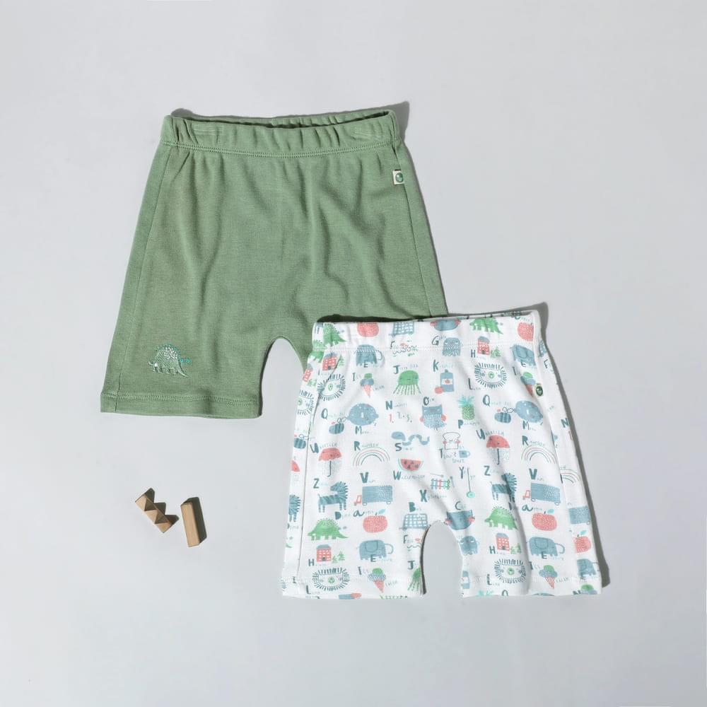 bamboo shorts set of 2