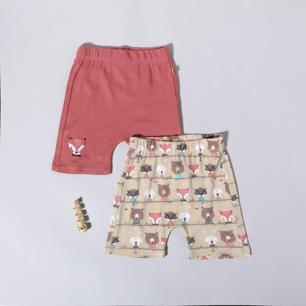 bamboo shorts set of 2