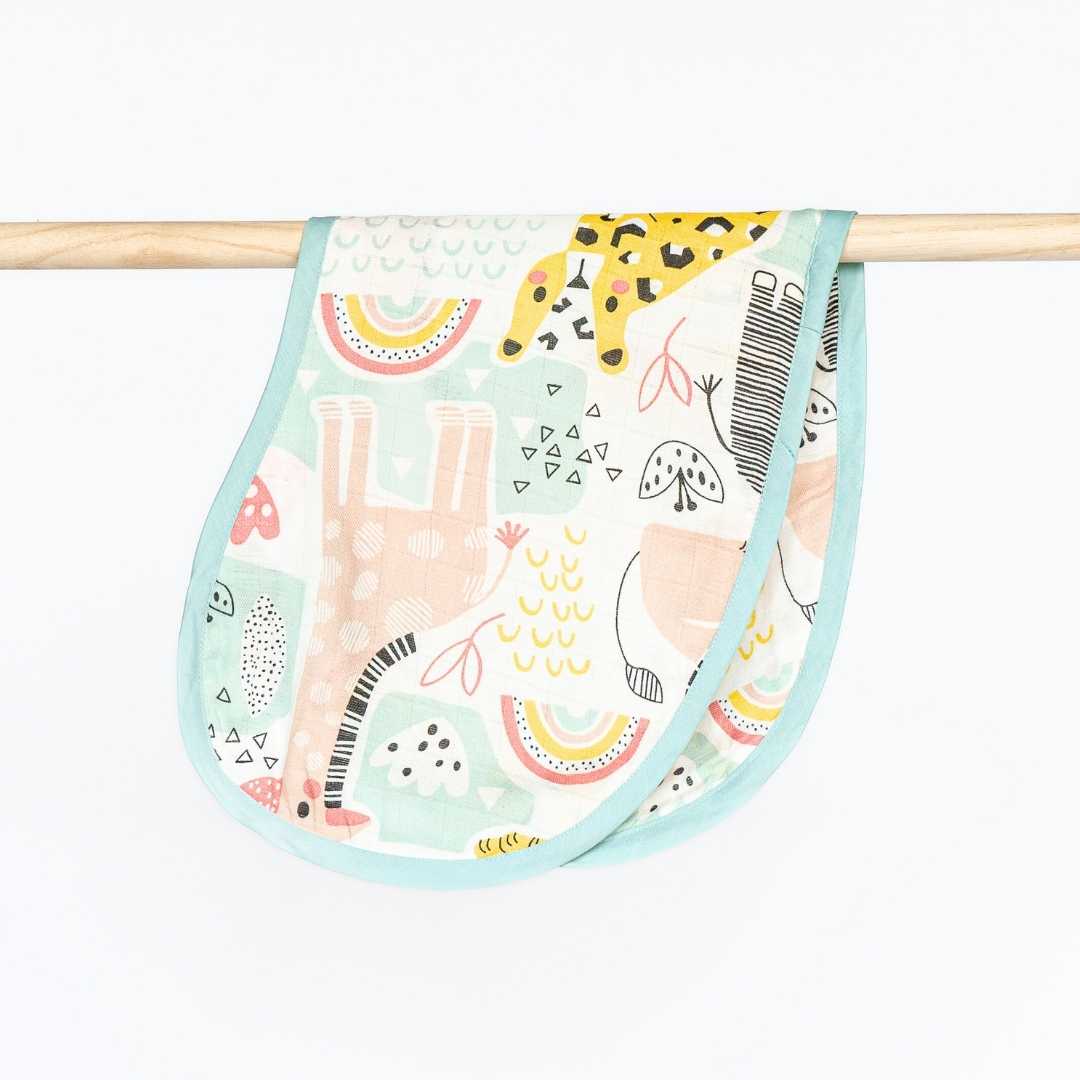 bamboo muslin burp cloth