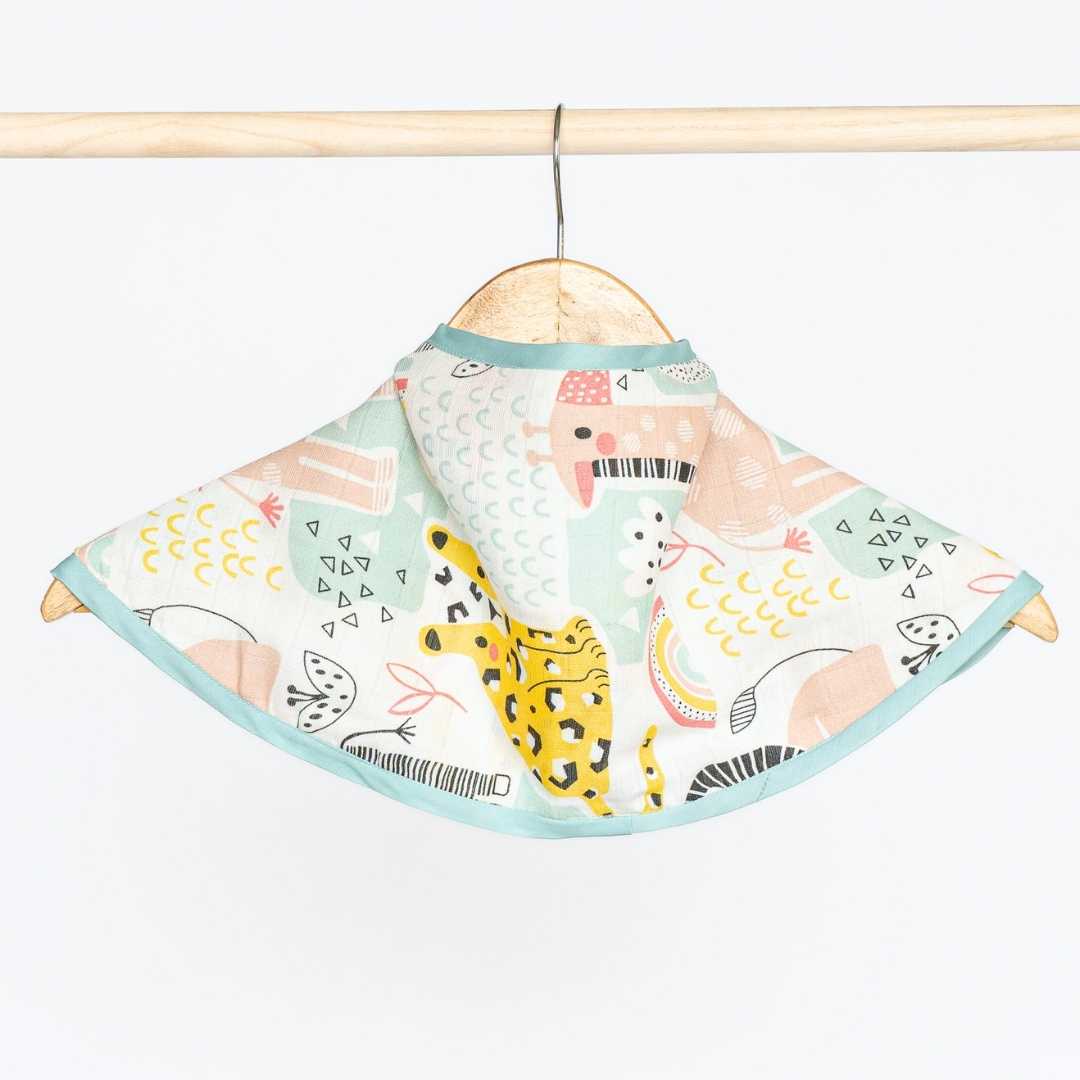 bamboo muslin burp cloth