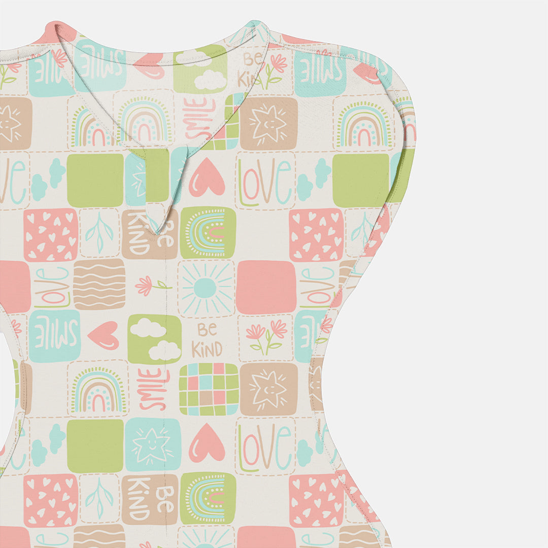 bamboo swaddle out sleep pod - prints