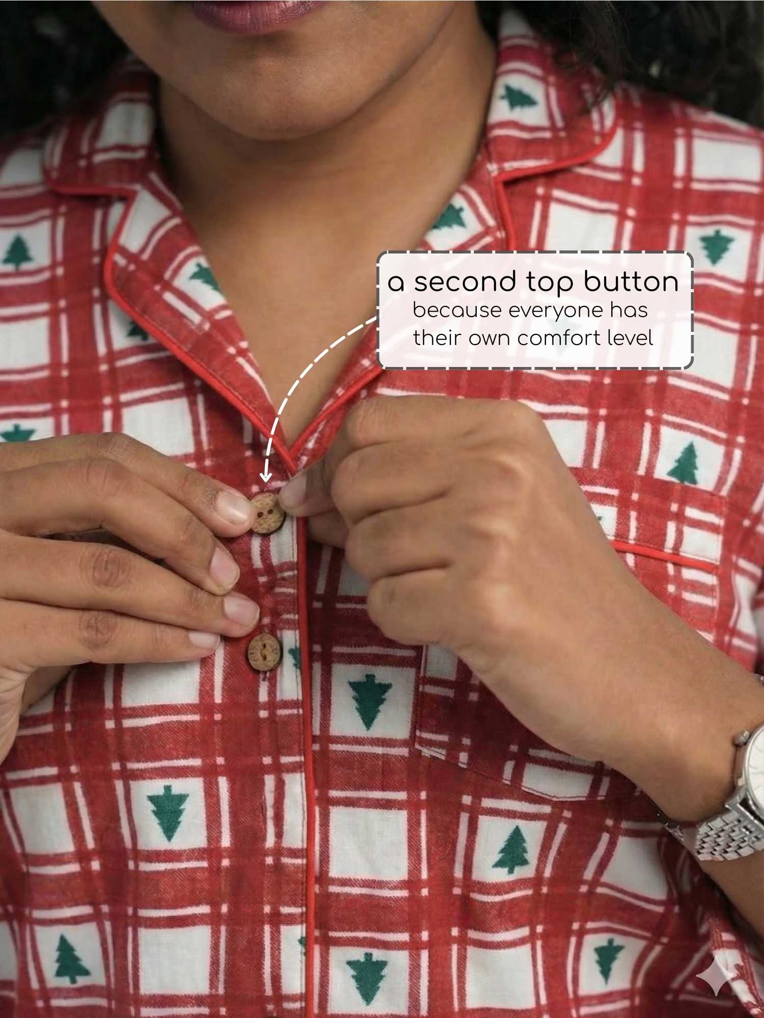 women's bamboo knit matching family christmas pajamas