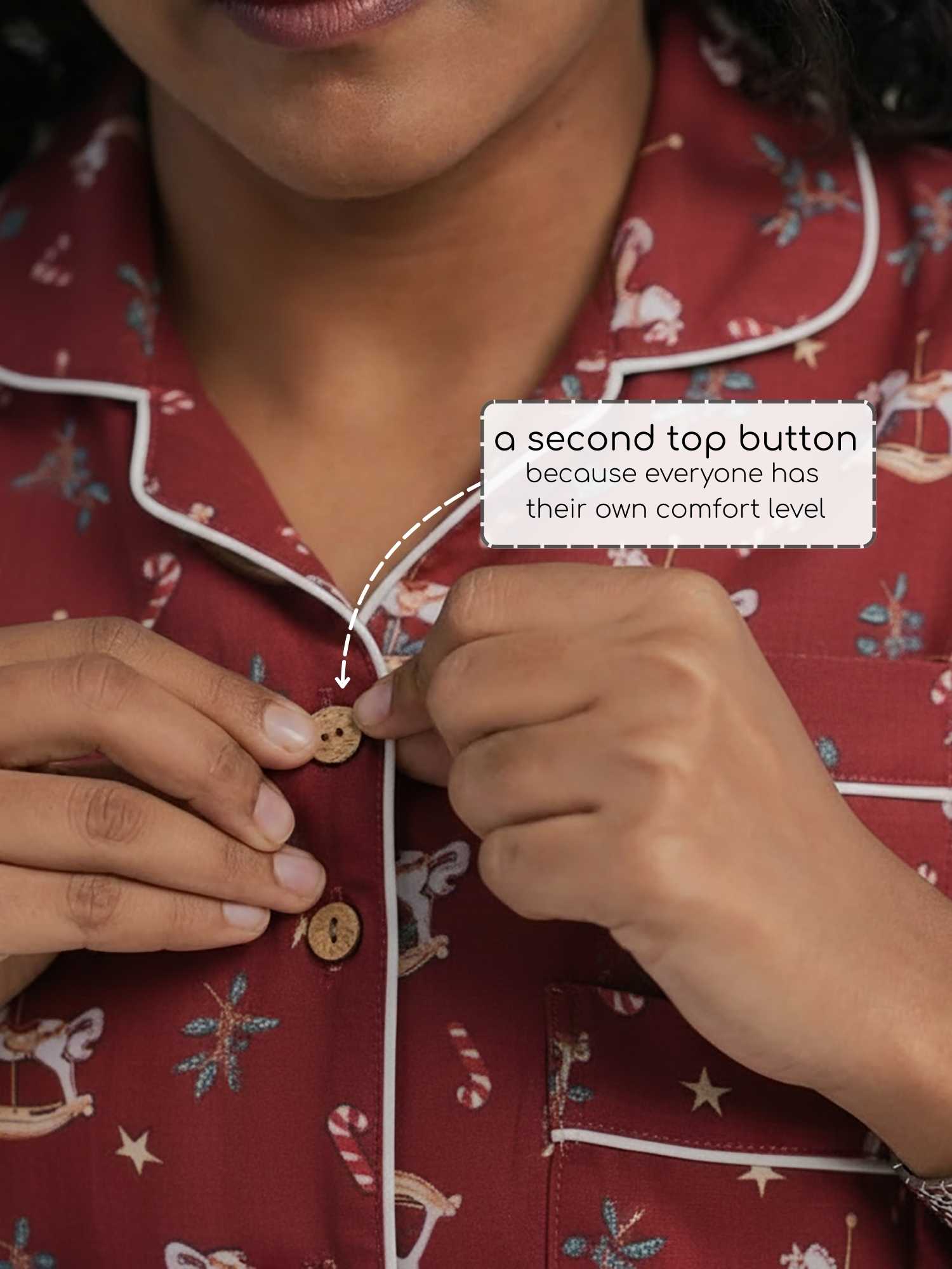 men's bamboo muslin matching family christmas pajamas