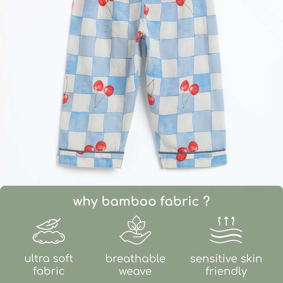 bamboo cambric nightsuit set