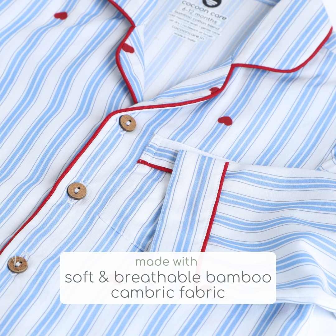 bamboo cambric nightsuit set