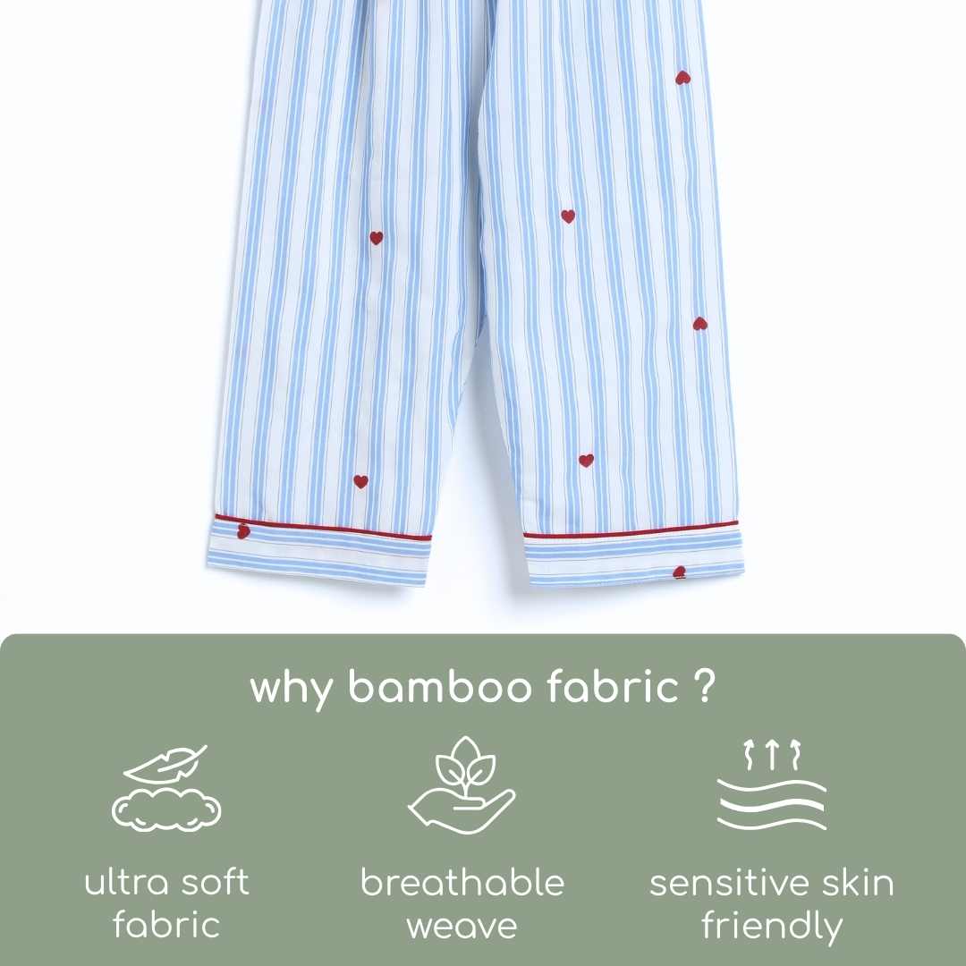 bamboo cambric nightsuit set