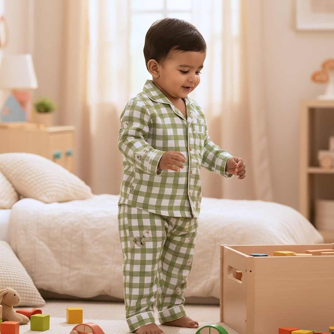 bamboo cambric nightsuit set