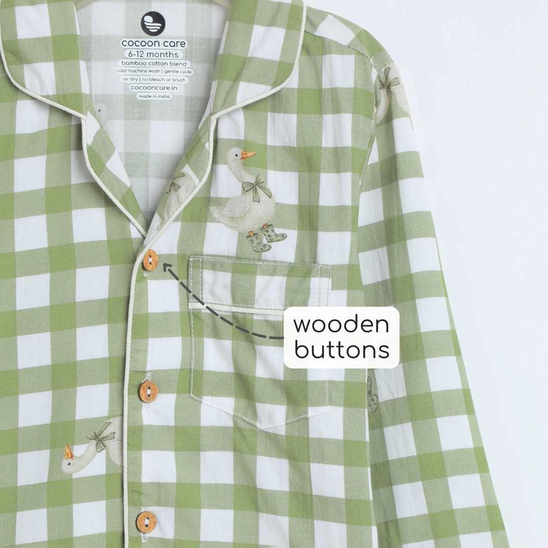 bamboo cambric nightsuit set