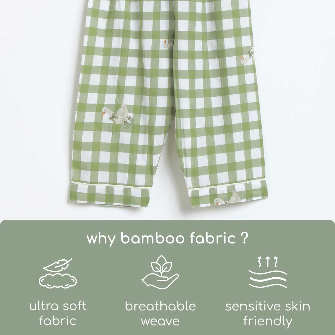 bamboo cambric nightsuit set