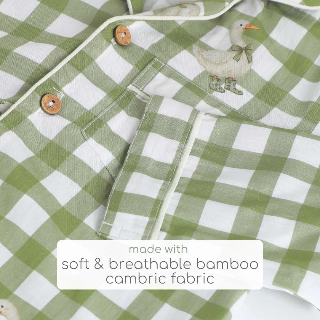 bamboo cambric nightsuit set