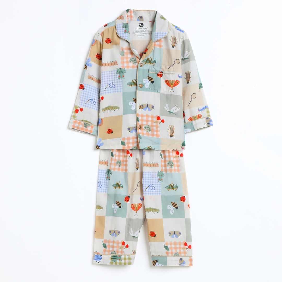 bamboo cambric nightsuit set