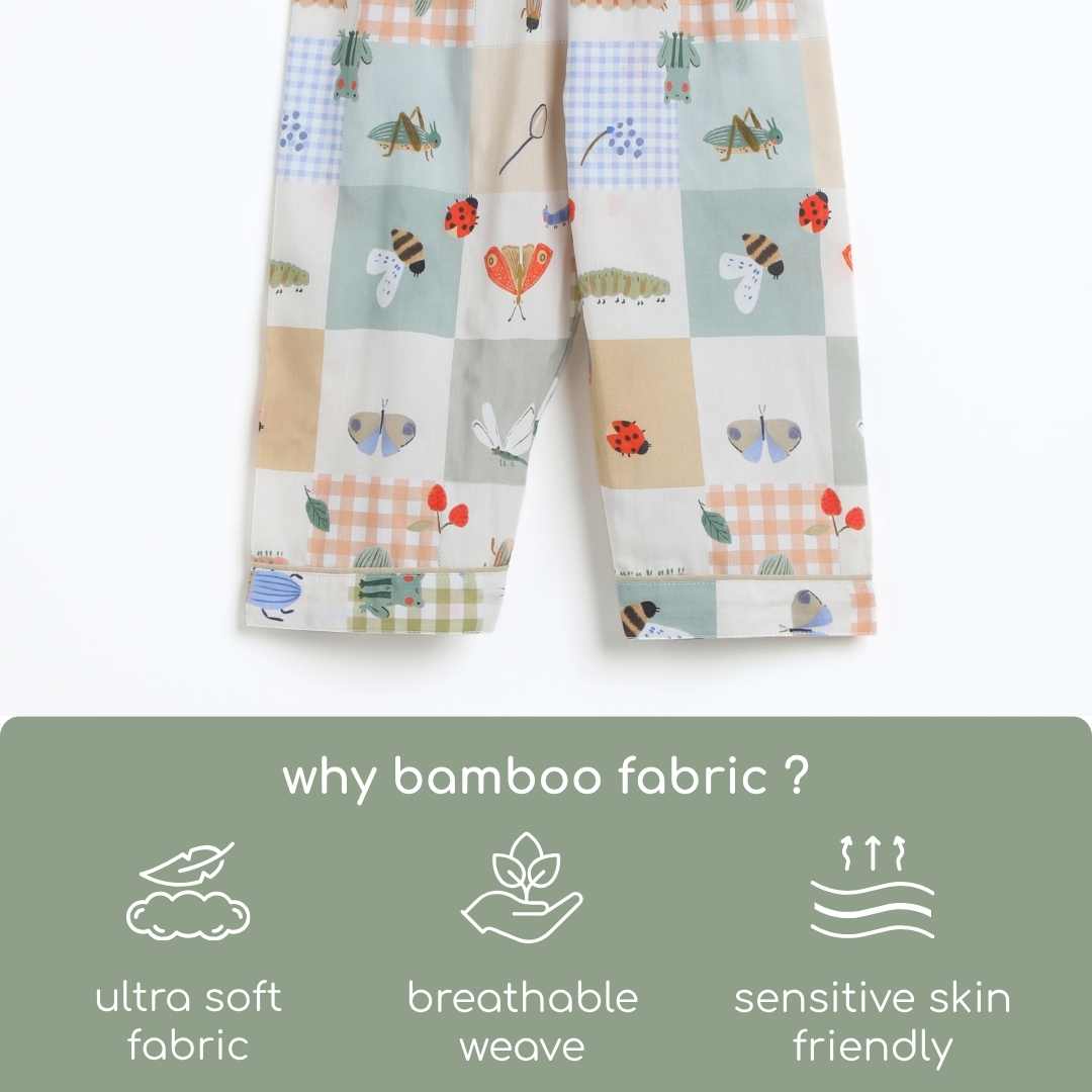 bamboo cambric nightsuit set
