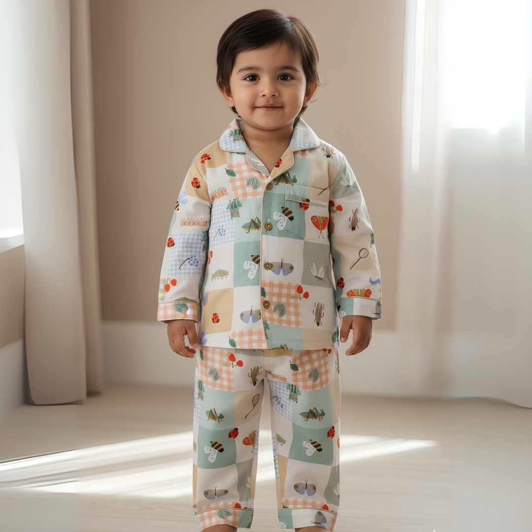 bamboo cambric nightsuit set