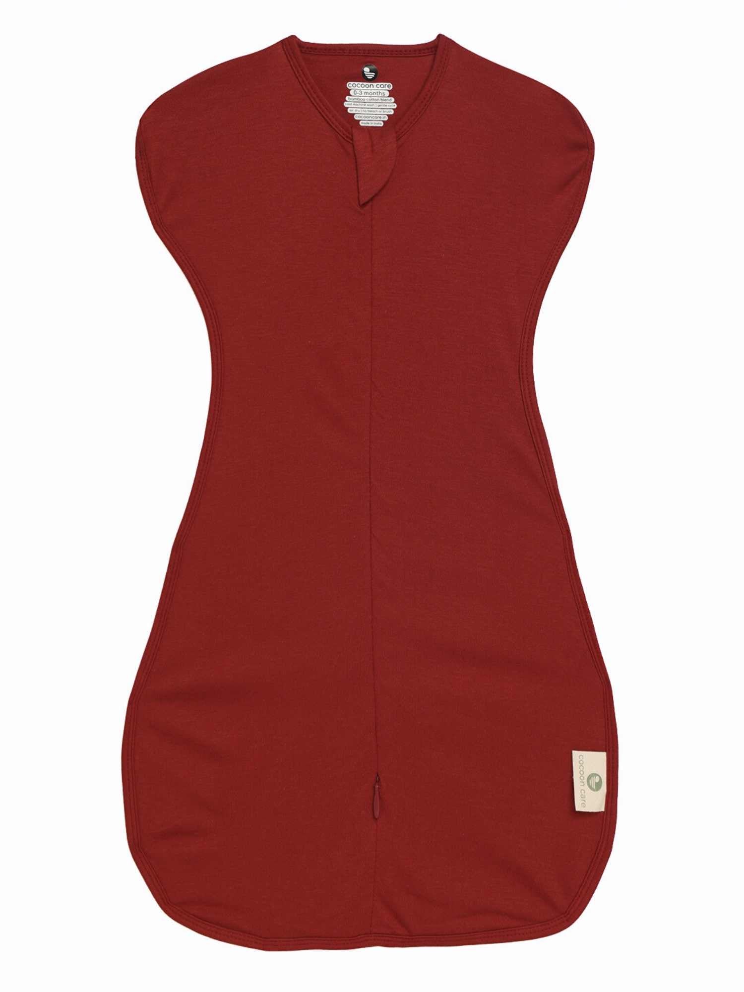 bamboo hands up swaddle pod for baby - christmas collection