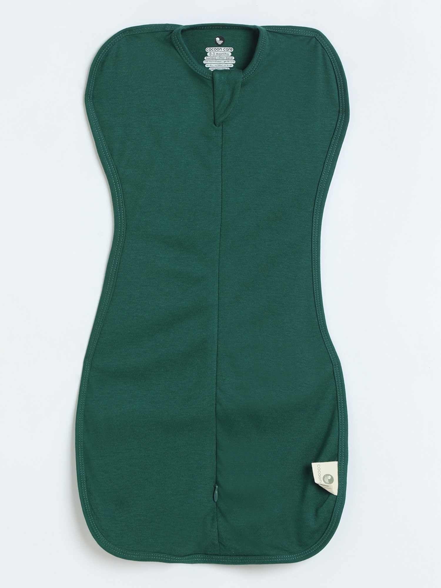 bamboo hands up swaddle pod for baby - christmas collection