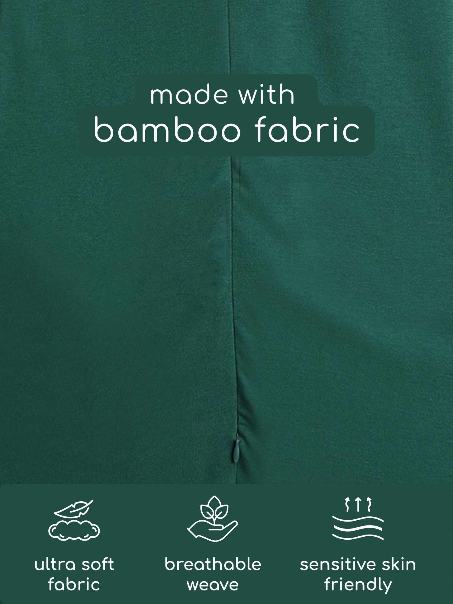 bamboo sleeping bag with foot opening - christmas collection