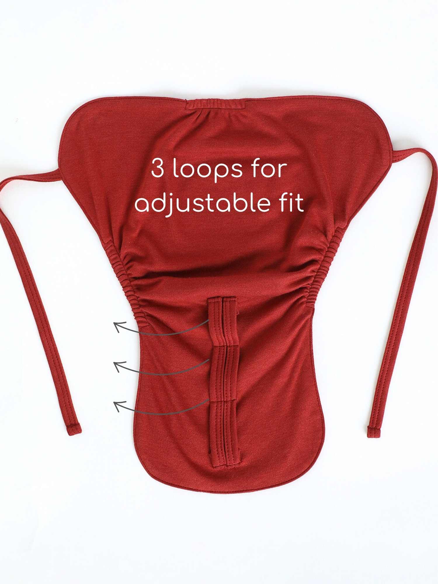 bamboo knit cloth nappy pack of 5 - christmas collection