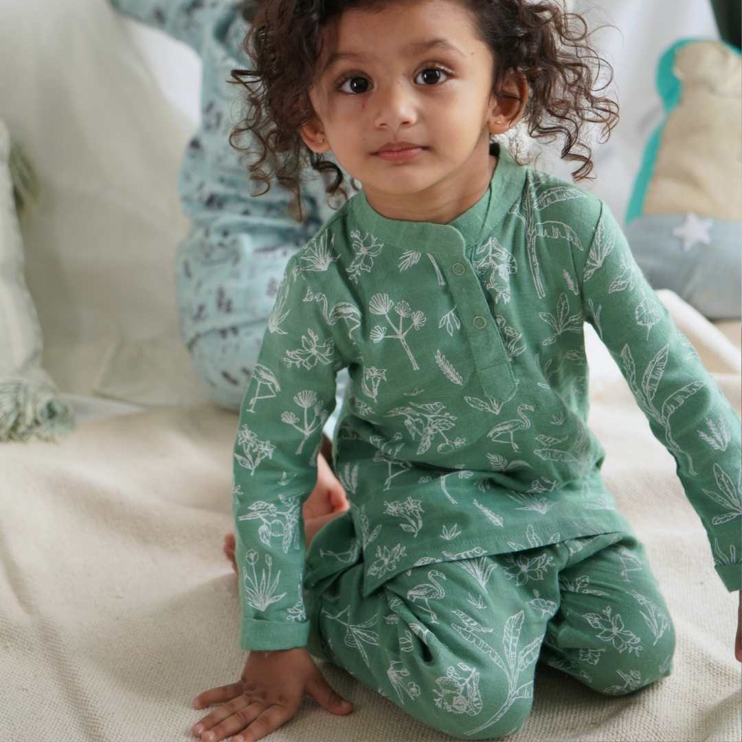 Bamboo Muslin Kurta Set