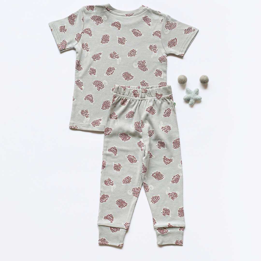 Bamboo short sleeve pajama co-ord set