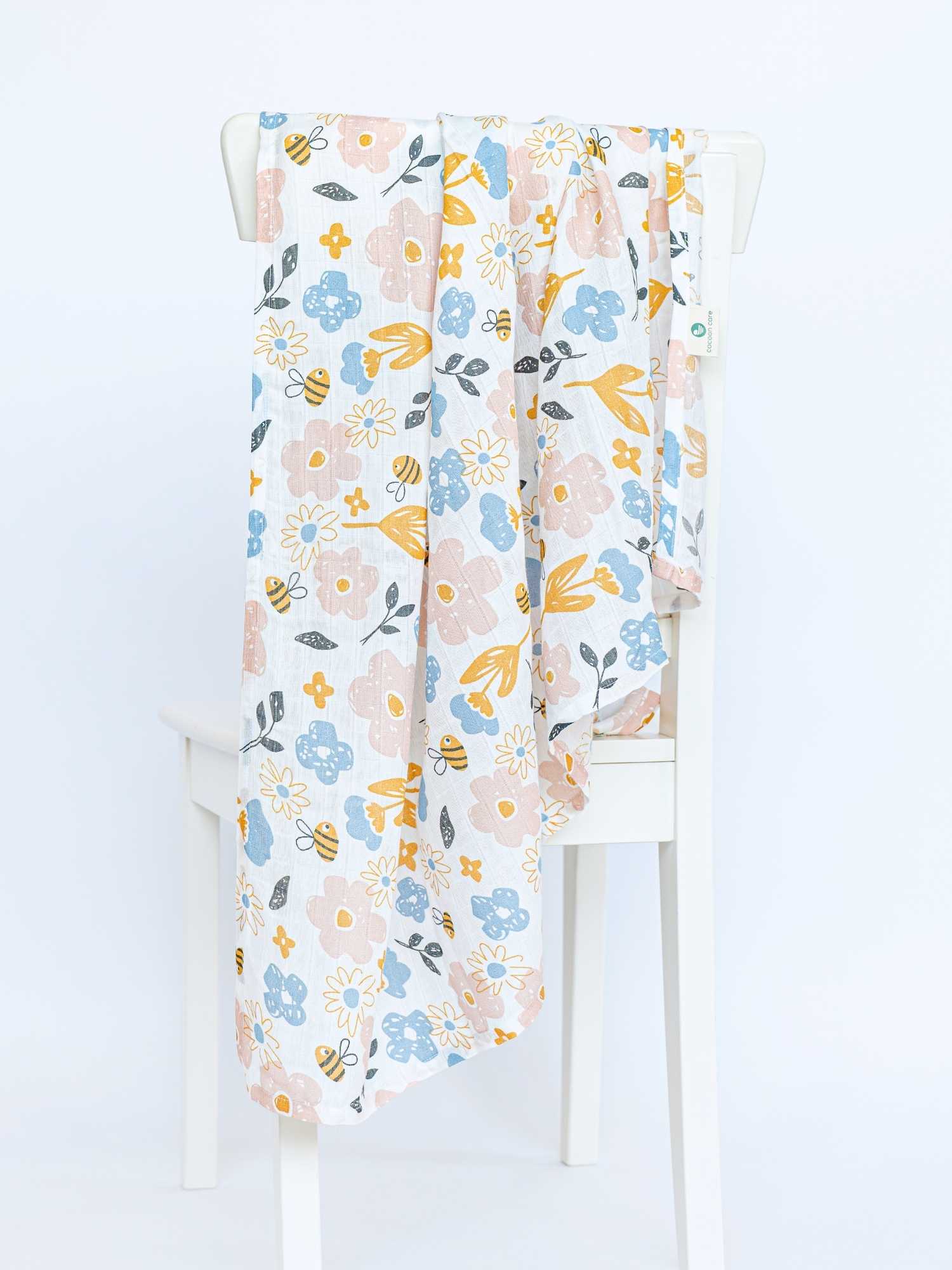 bamboo blanket & swaddle set