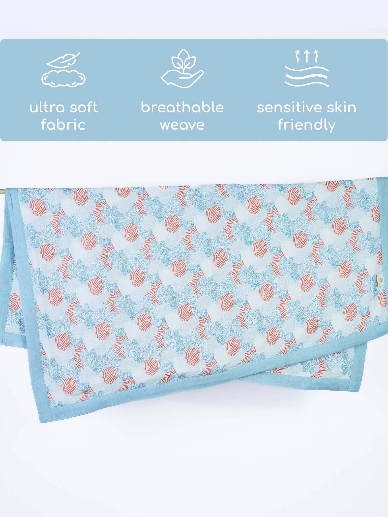 bamboo blanket & swaddle set