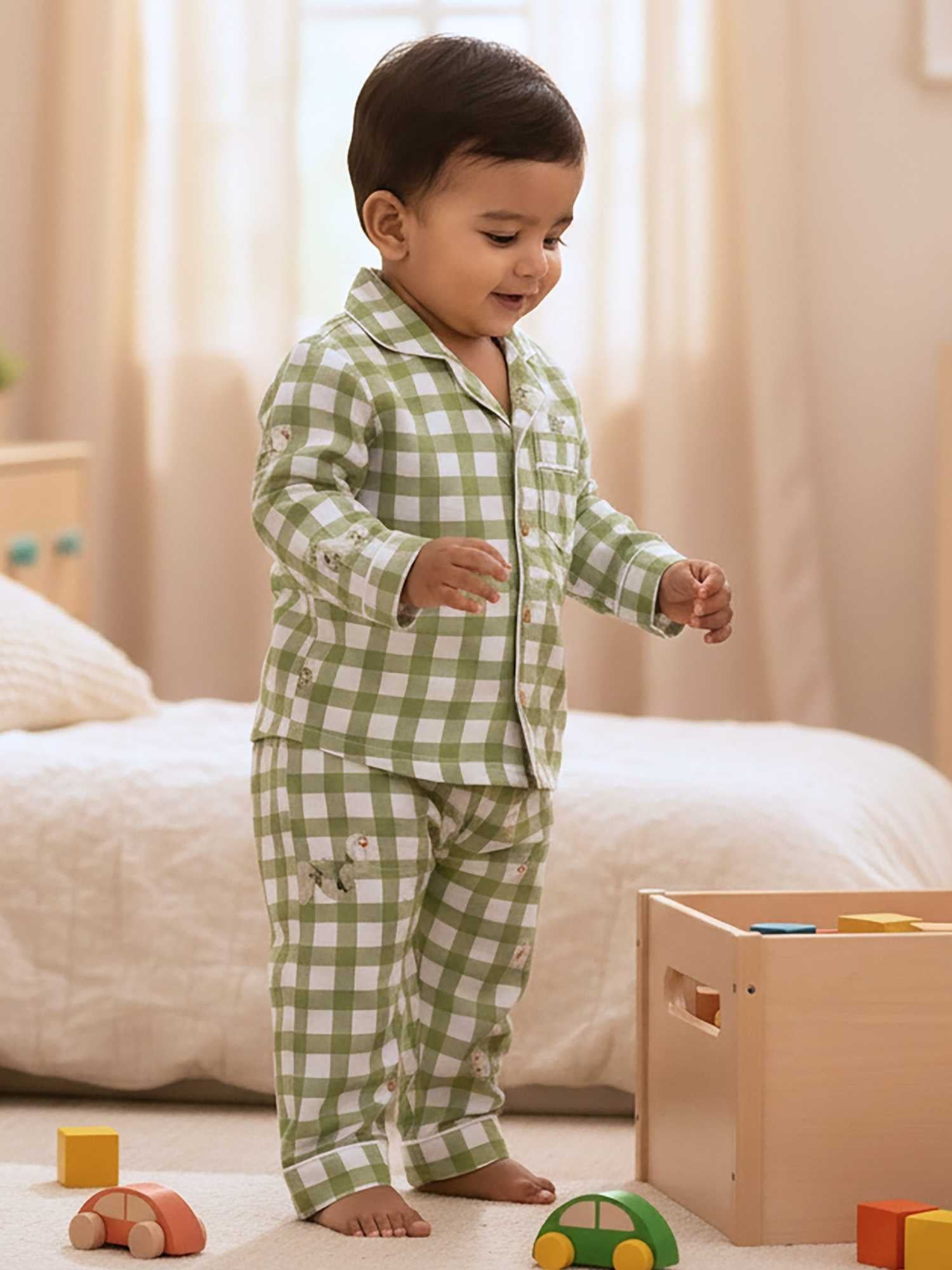 bamboo cambric nightsuit set