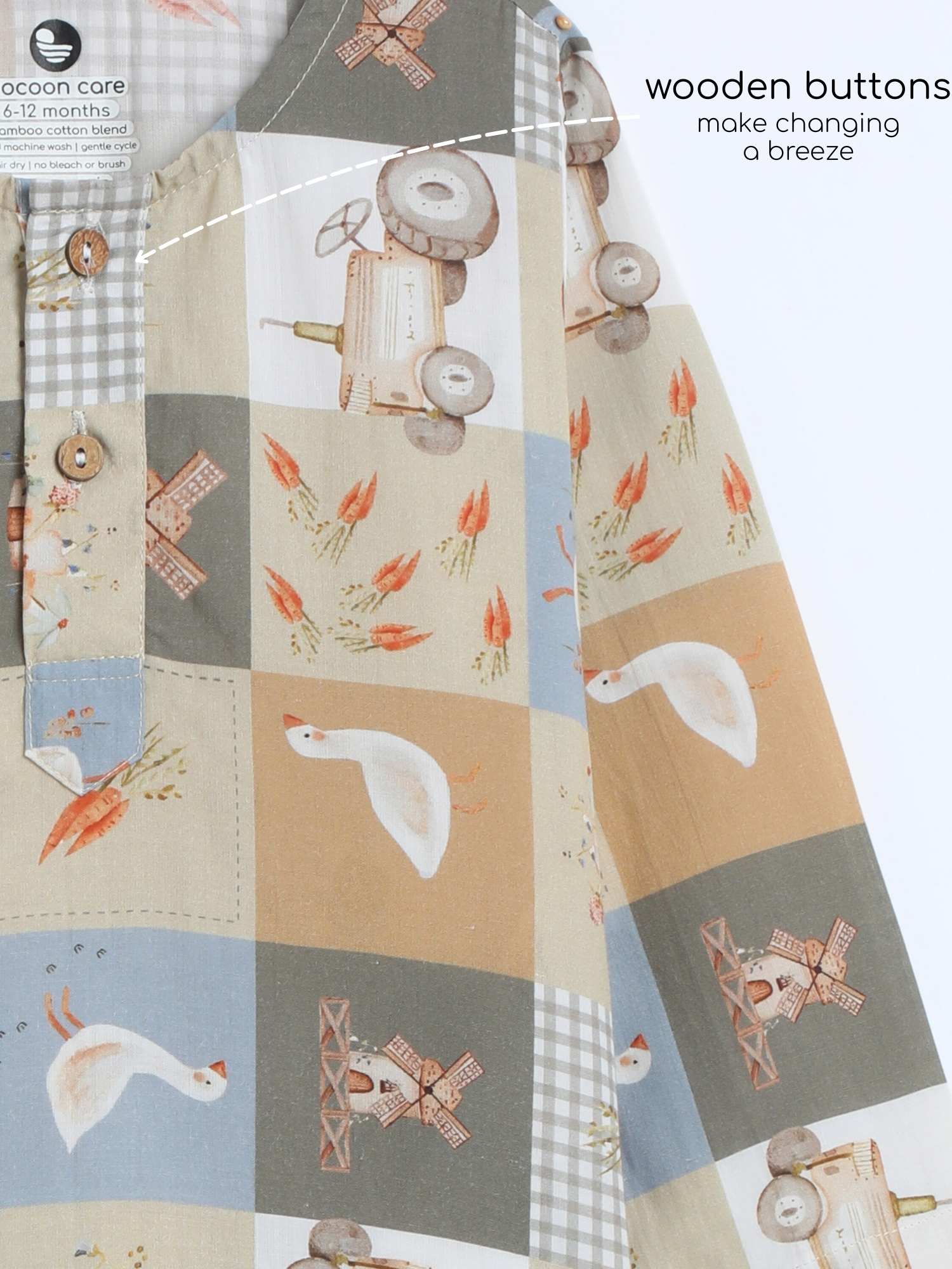 bamboo cambric lounge wear set