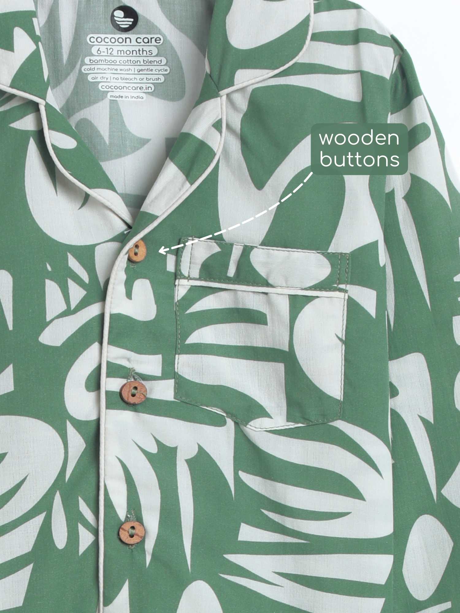 bamboo cambric nightsuit set