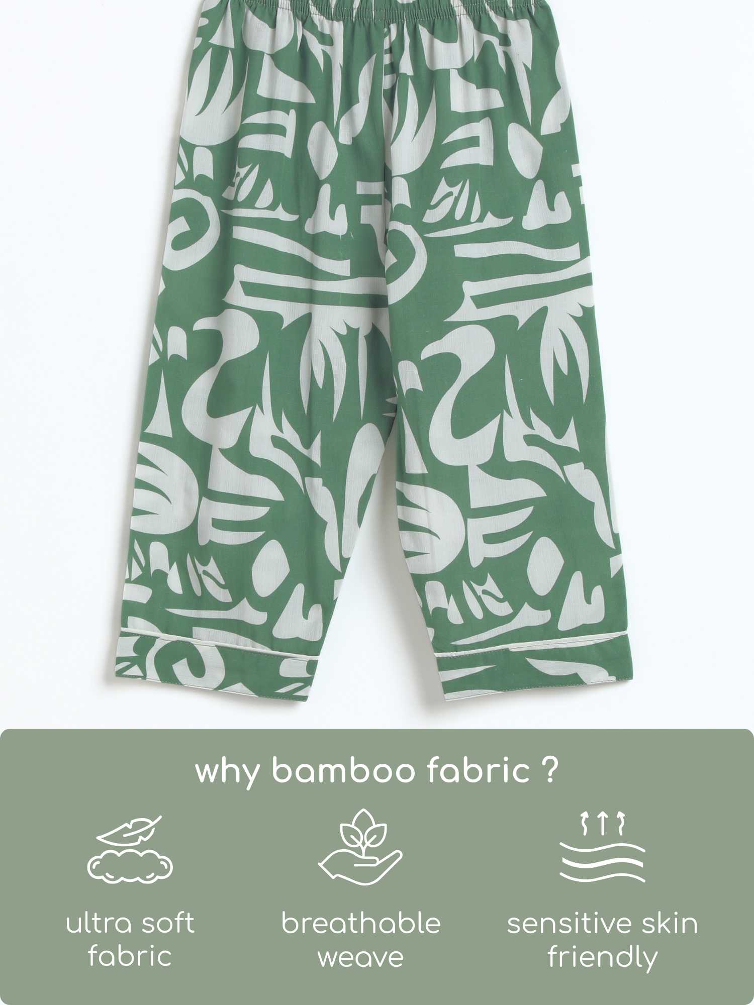 bamboo cambric nightsuit set
