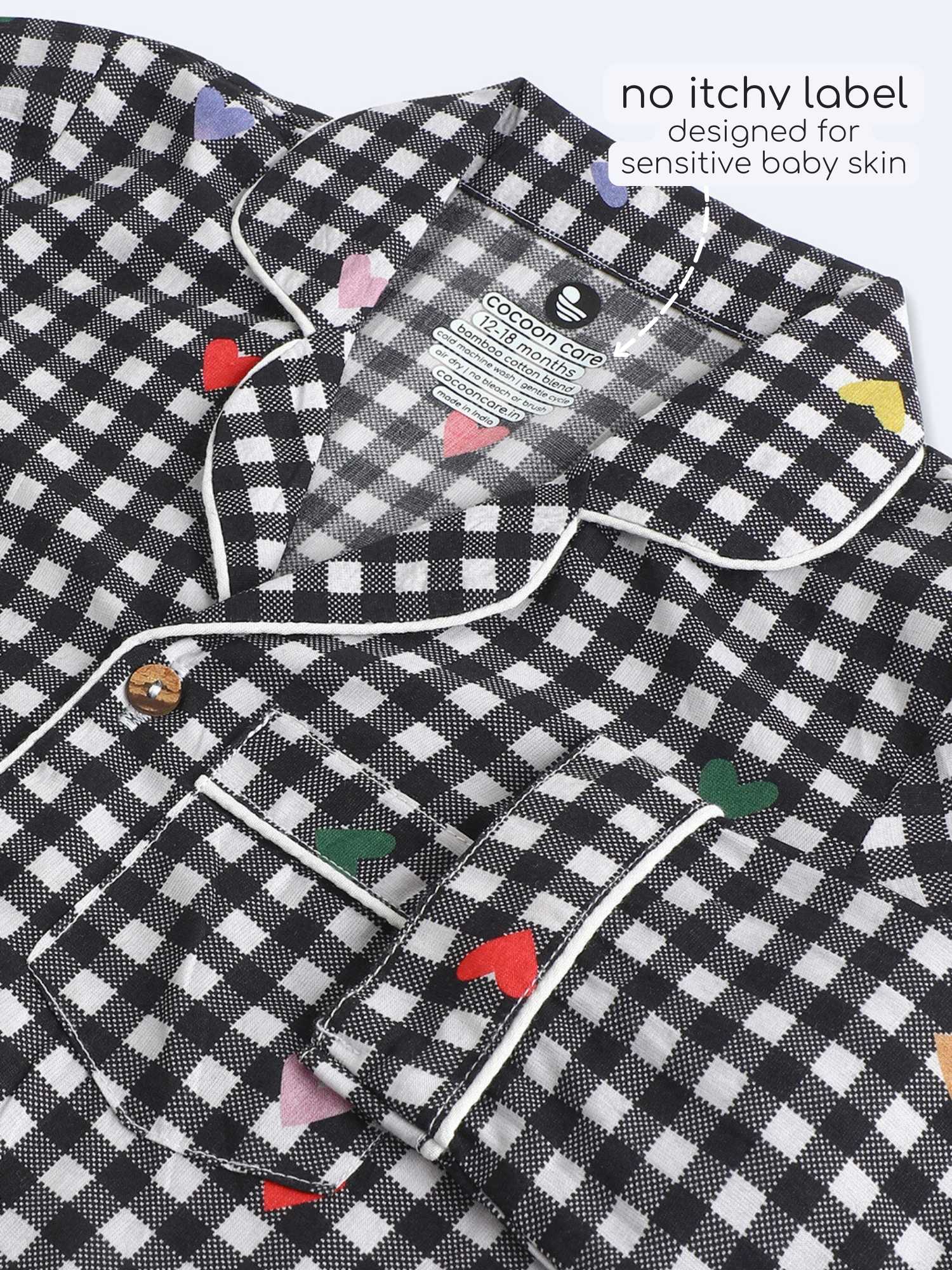 bamboo cambric nightsuit set