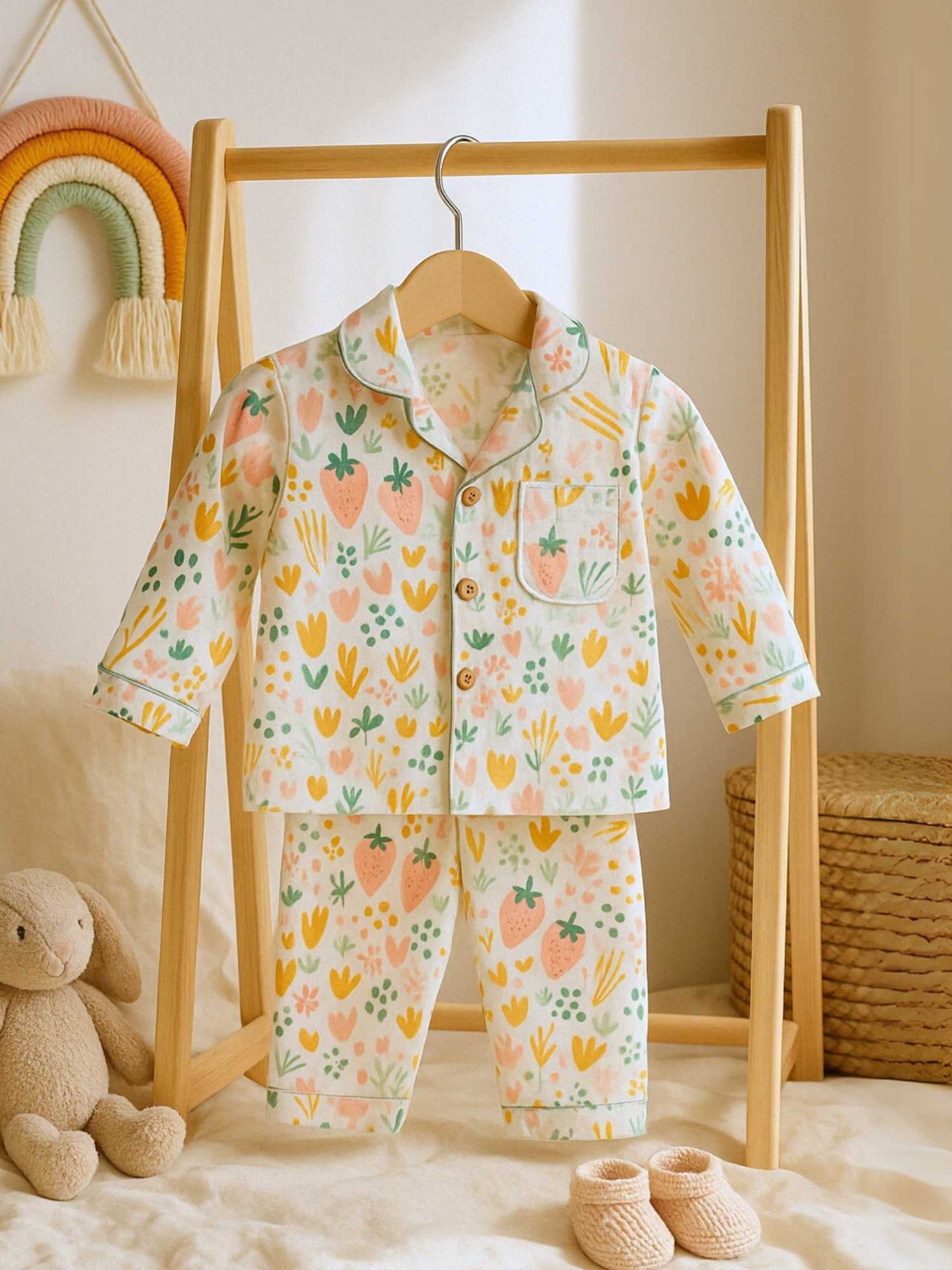 bamboo cambric nightsuit set