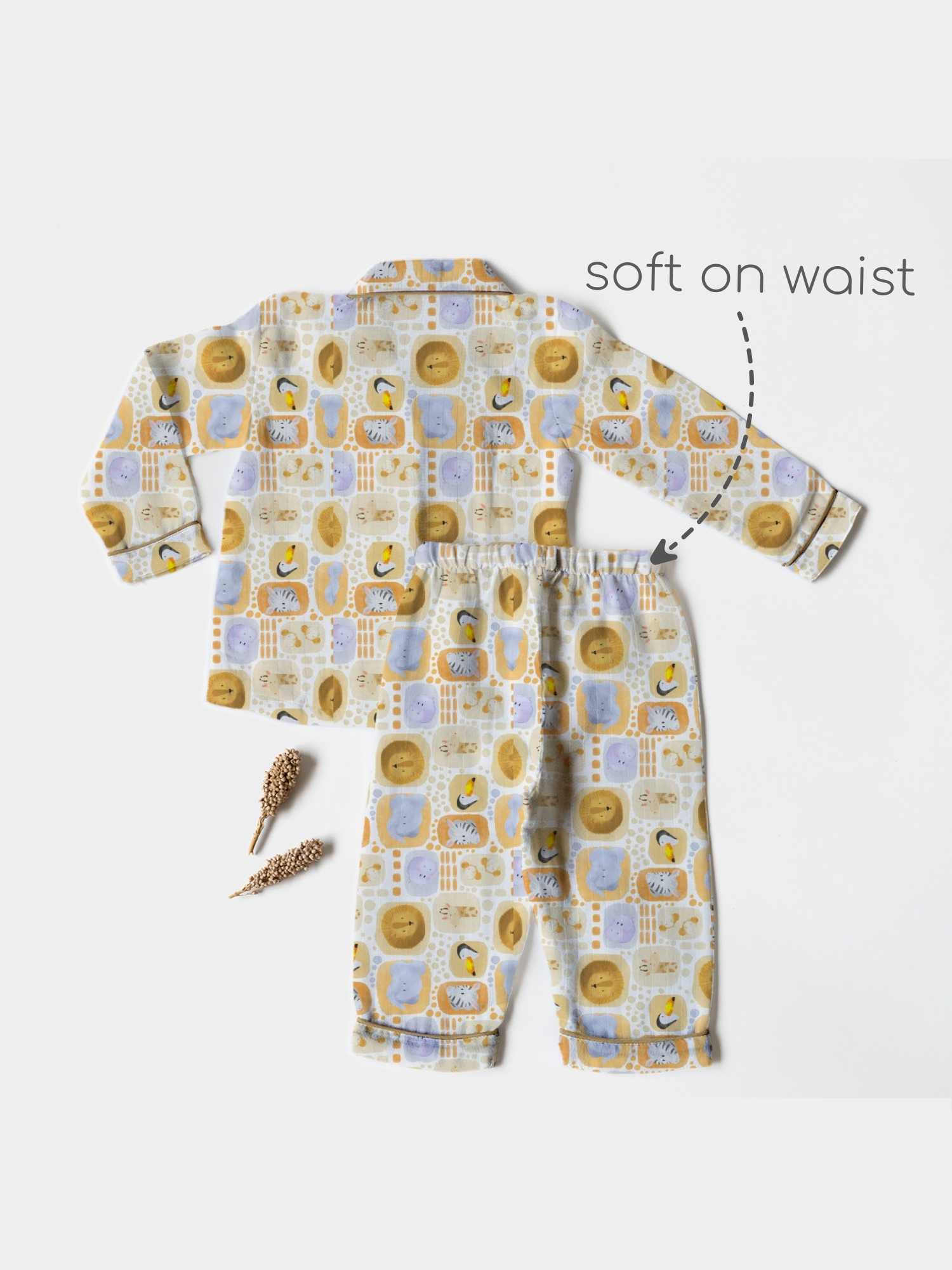 bamboo cambric nightsuit set