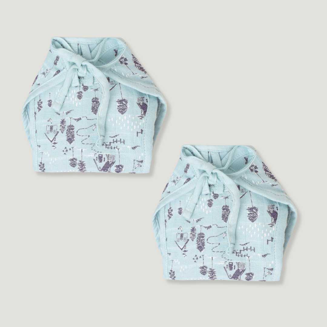 bamboo muslin cloth nappy pack of 2