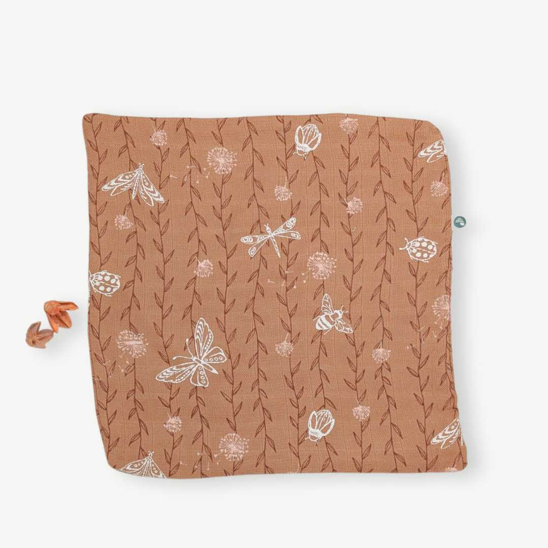 2 layer bamboo muslin wash cloth