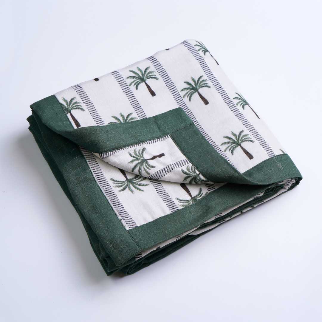 bamboo blanket & hooded towel set