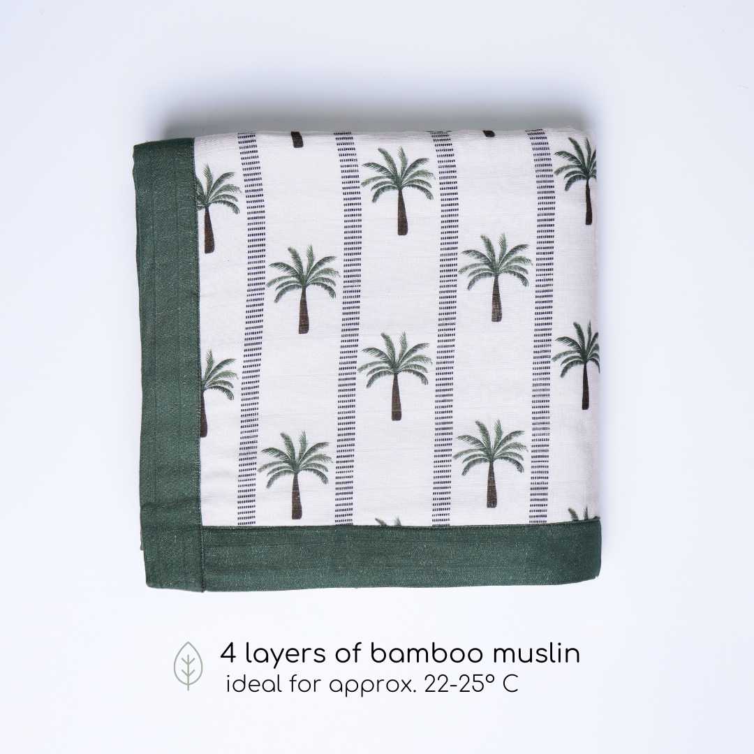 bamboo blanket & hooded towel set