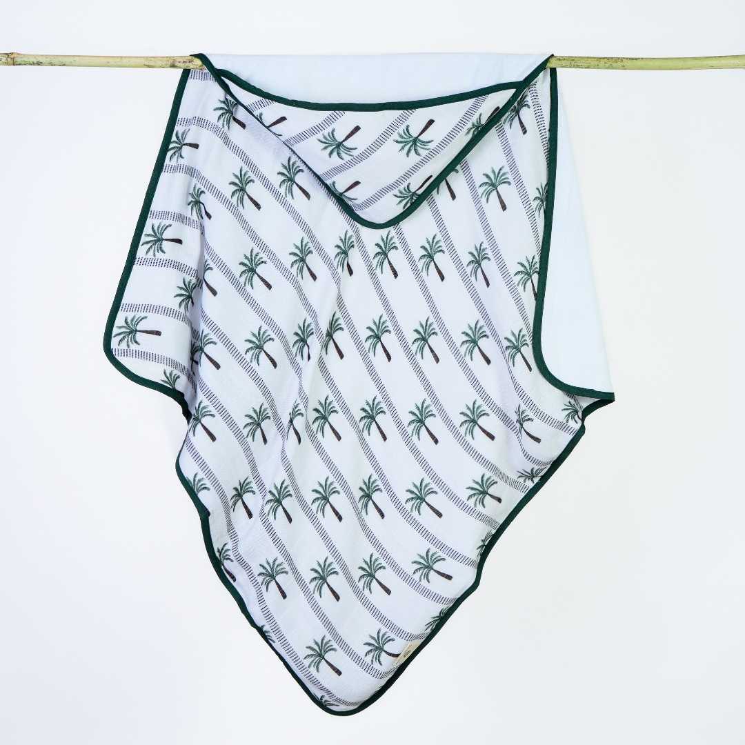 bamboo blanket & hooded towel set