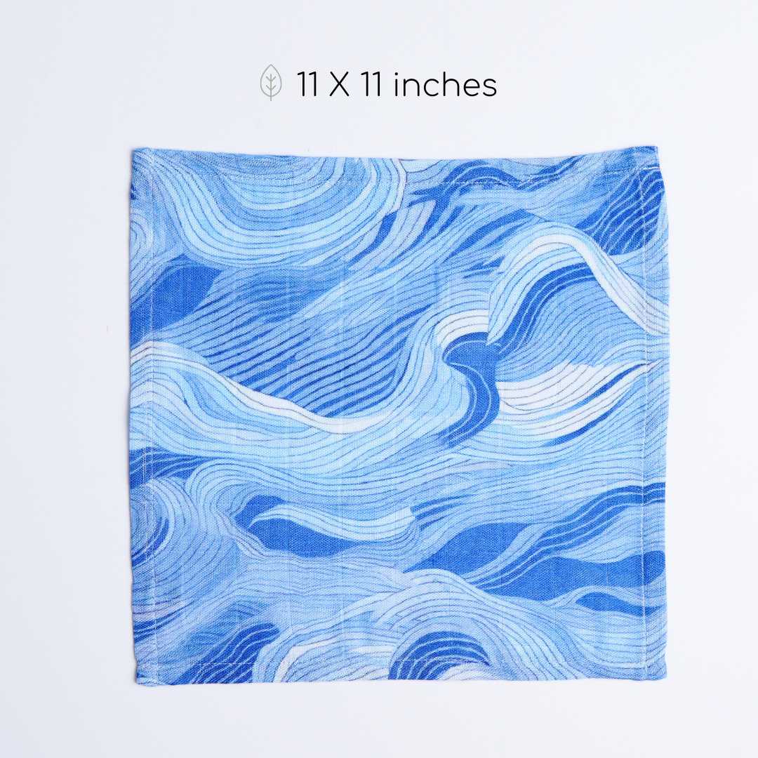 bamboo muslin wash cloth pack of 5