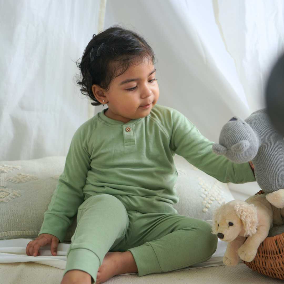bamboo_cotton_pajama_top_coord_set_for_baby_toddler_in_sage_green_2