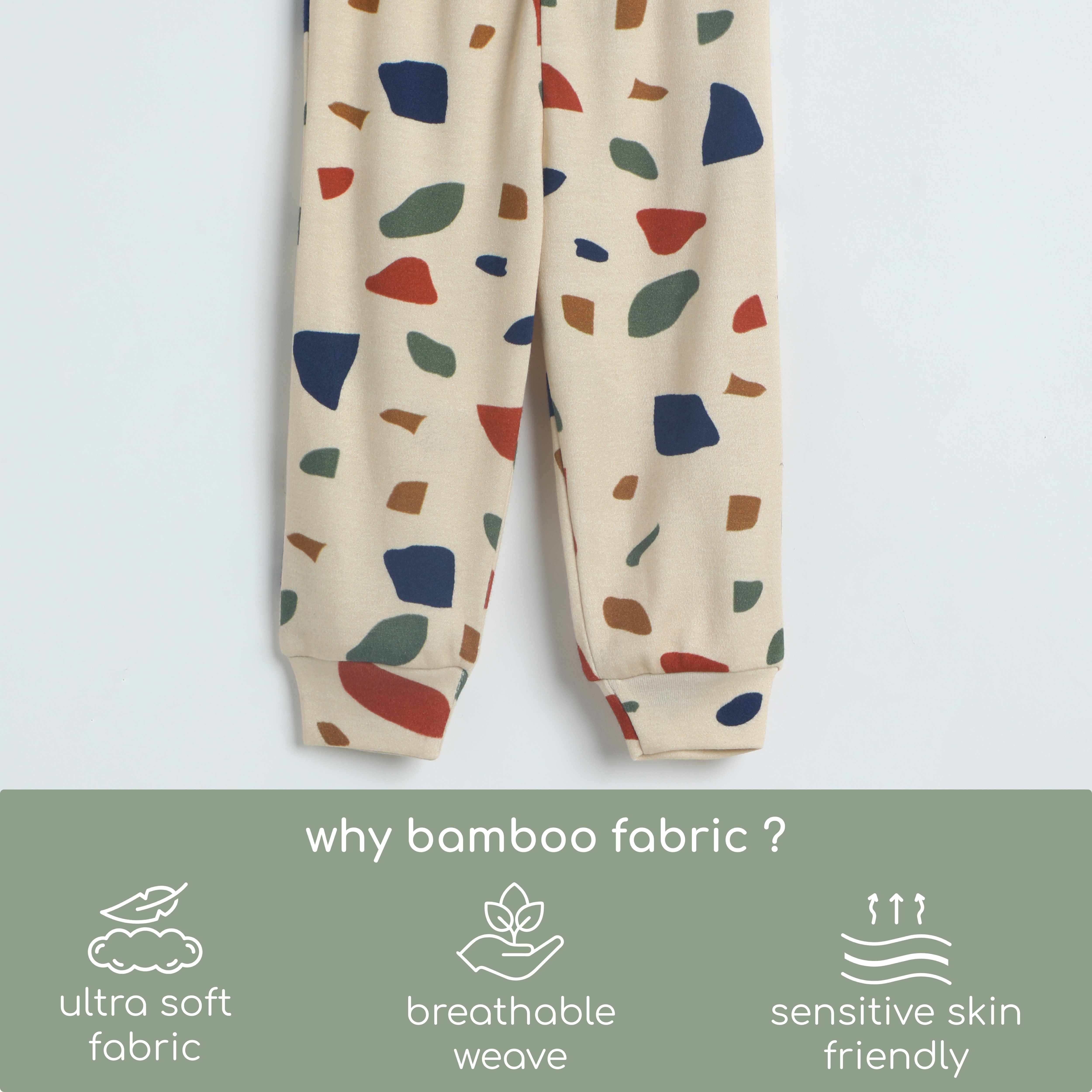 bamboo long sleeve pajama co-ord set
