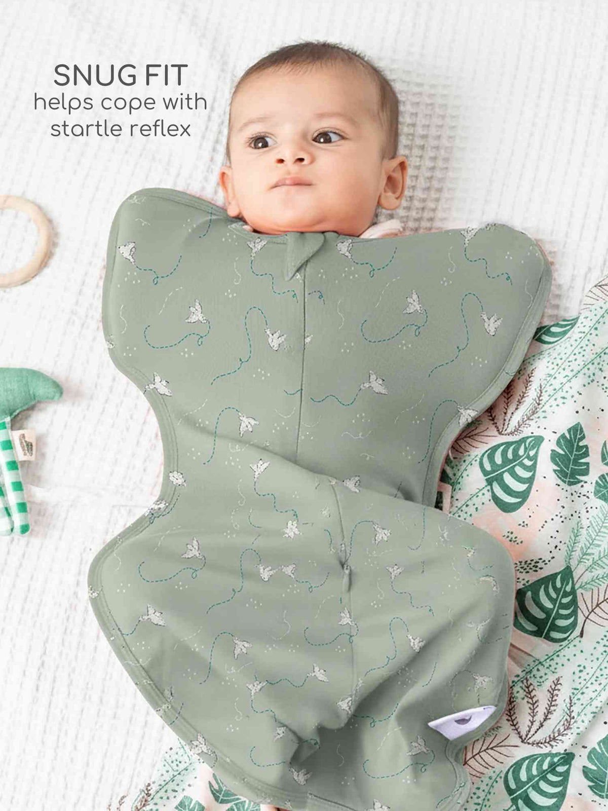 bamboo UPZIE™ swaddle pod