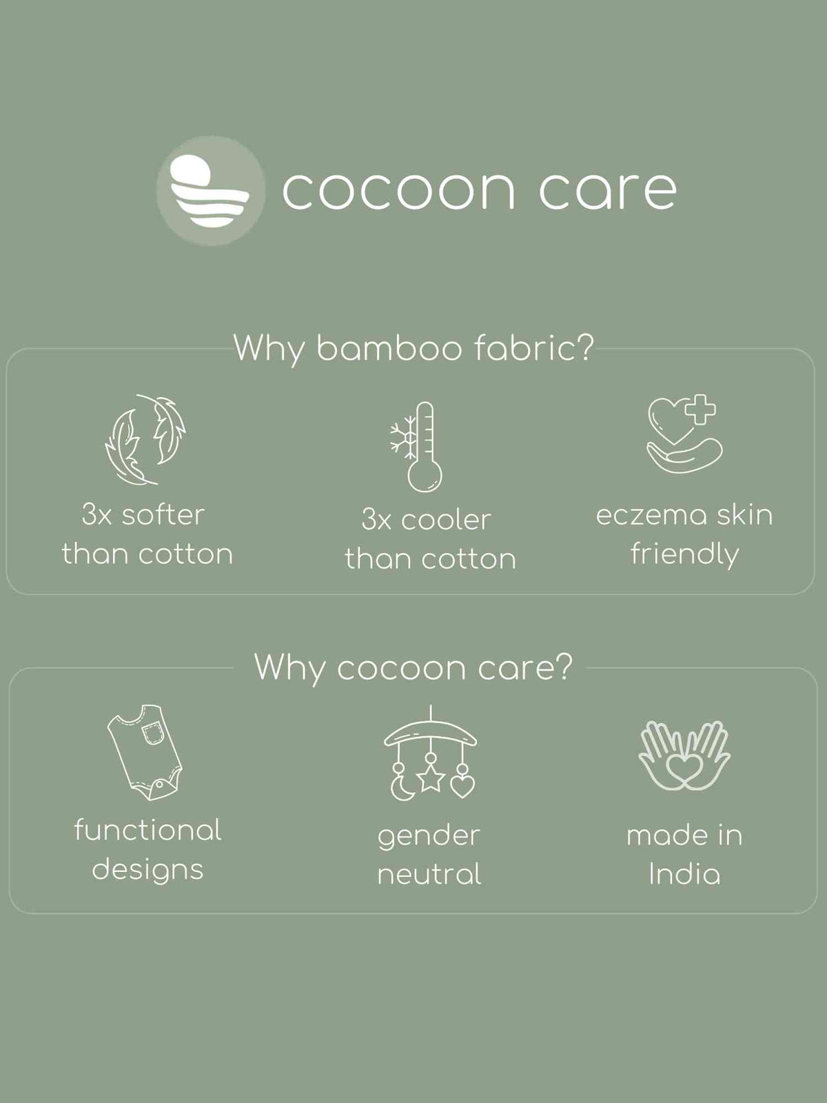 bamboo UPZIE™ swaddle pod