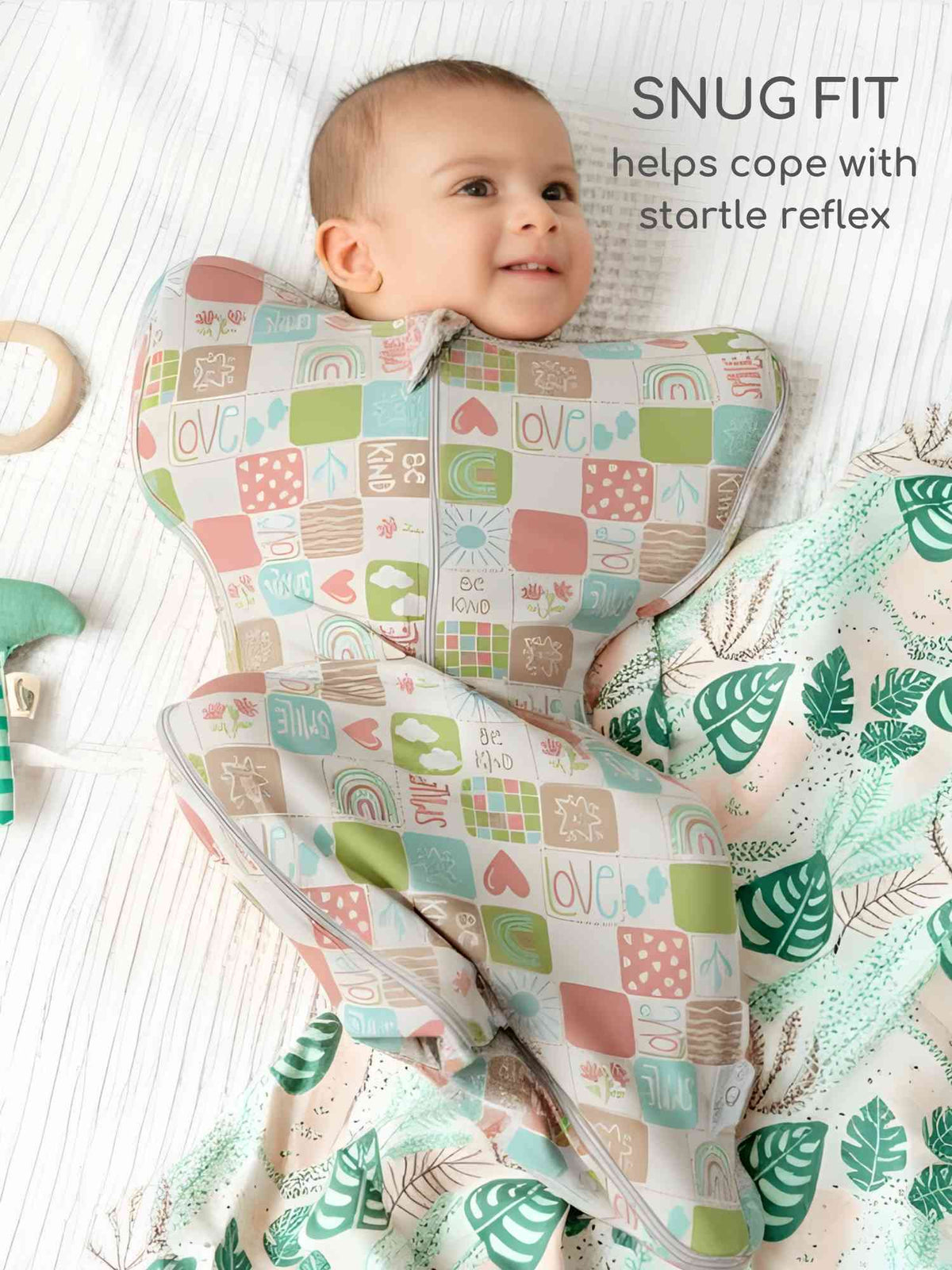 bamboo UPZIE™ swaddle pod