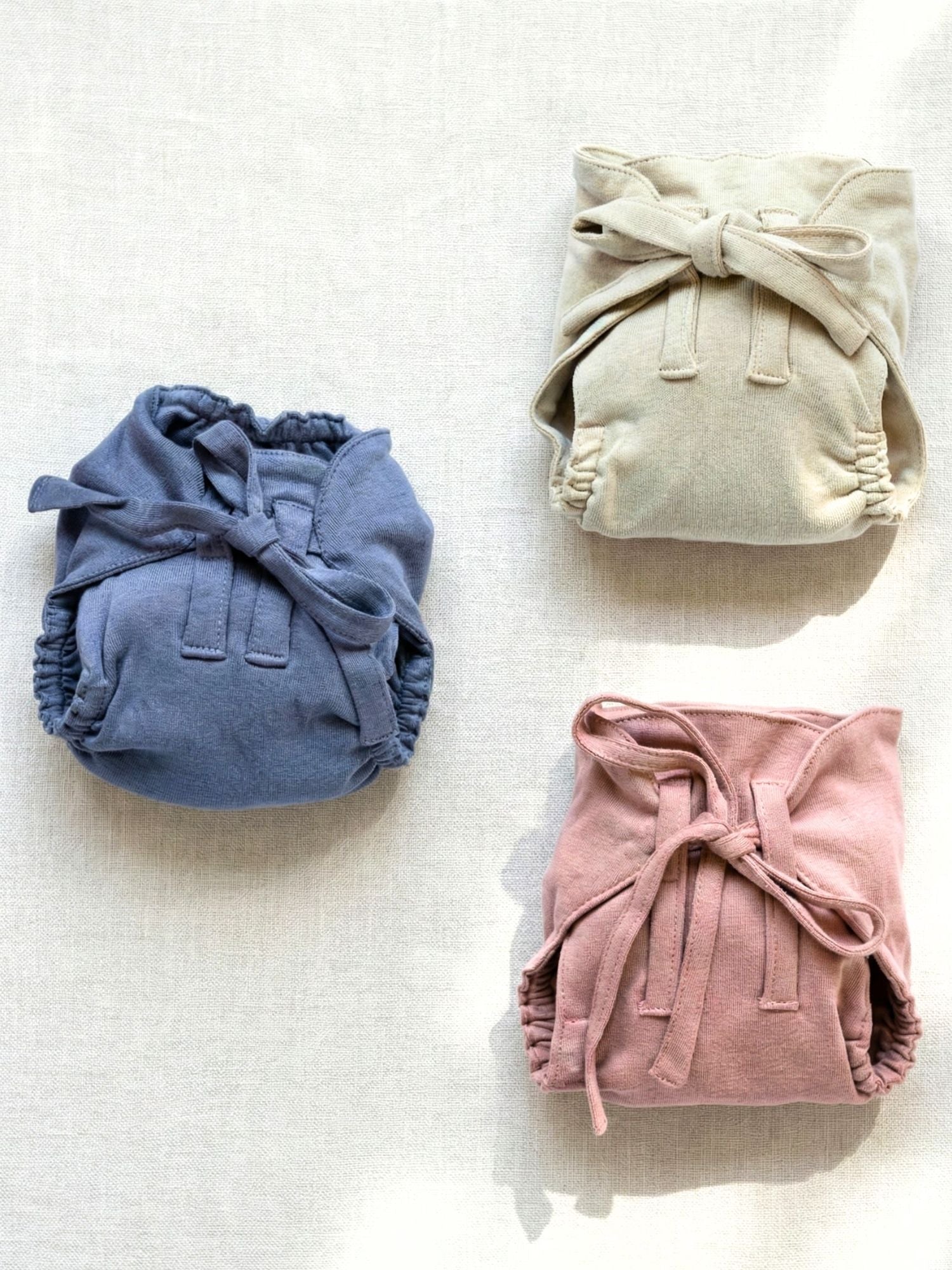 bamboo knit cloth nappy pack of 3