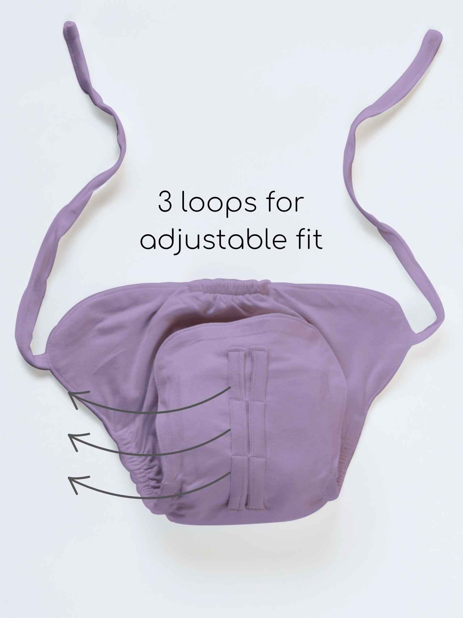 bamboo knit cloth nappy pack of 3