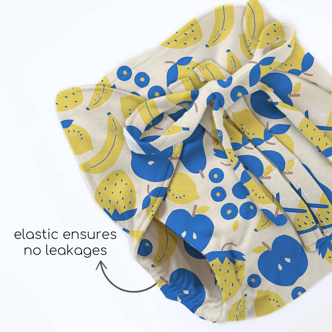 bamboo knit cloth nappy - prints