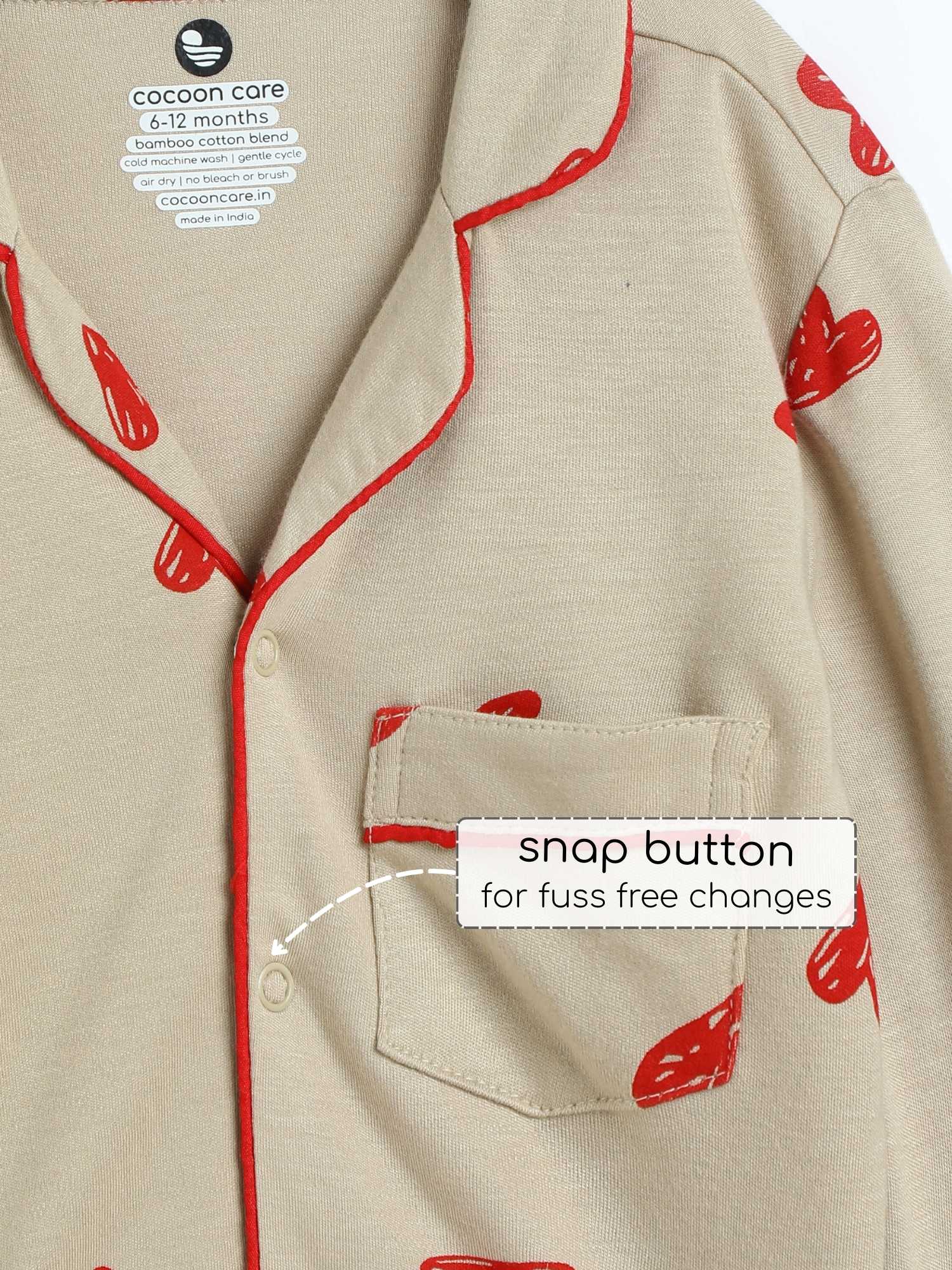 bamboo knit nightsuit